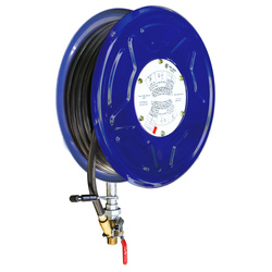 Red Emperor® Blue F1 Fixed Hose Reel with Swing Guide Arm 36m - Blue