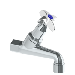 Vandal Resistant CP 1/2 Turn C/D Bib Tap Aerated (Hot/Cold/Warm)