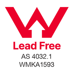 CliniMix® 1500 Lead Safe™ Thermostatic Mixing Valve in Cabinet with Seamless Removable Door