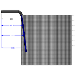 GalvinAssist® CP Lead Safe™ Wall Mixer Set with Long Flared Handle H&C