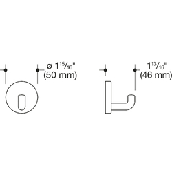 Barbie™ x HEWI Single Hook ø50mm Set of 3