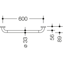 Barbie™ x HEWI Support Rail 600mm
