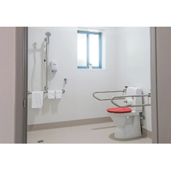 GalvinAssist® CP Lead Safe™ Shower Mixer Set with Short Pin Handle H&C - Ruby Red