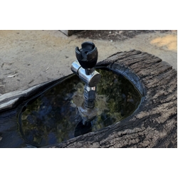 Ezy-Drink® CP Lead Safe™ Vertical Push Button Drinking Bubbler Tap - FI (RH)