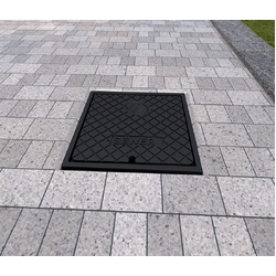CI Meter Box (Sewer) 250x250 (Hinged) 