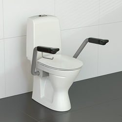 Ifo Support Arms with Single Toilet Roll Holder for Pressalit Seats
