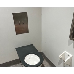 Flowmatic® Ligature Resistant Concealed Dual Flush Pan Assembly with Controller - Mains Power