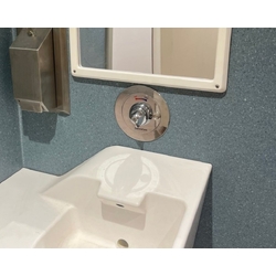 CliniMix® CP-BS Ligature Resistant Electronic Thermostatic Progressive Shower Mixer with GalvinCare® Handle H&C