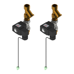 GalvinCare® Lead Safe™ Ligature Resistant Electronic Concealed Dual Temp Basin Assembly with Controller
