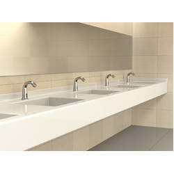 Flowmatic® Lead Safe™ Flamingo Hob Basin Tap without Temp Mixing - Battery Power