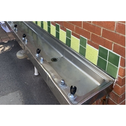 Ezy-Drink® CP-BS Lead Safe™ Remote Push Button Drinking Bubbler Tap with Square Adaptor - FI