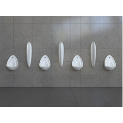 Wallgate Solid Surface Divider for CWU Urinal - Front Fixed