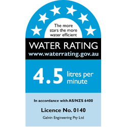 GalvinAssist® CP Lead Safe™ Wall Mixer Set with Short Flared Handle H&C