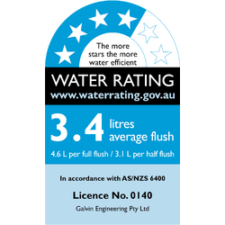 Flowmatic® Ligature Resistant Inwall Dual Flush Pan Assembly with Controller & Wall Box