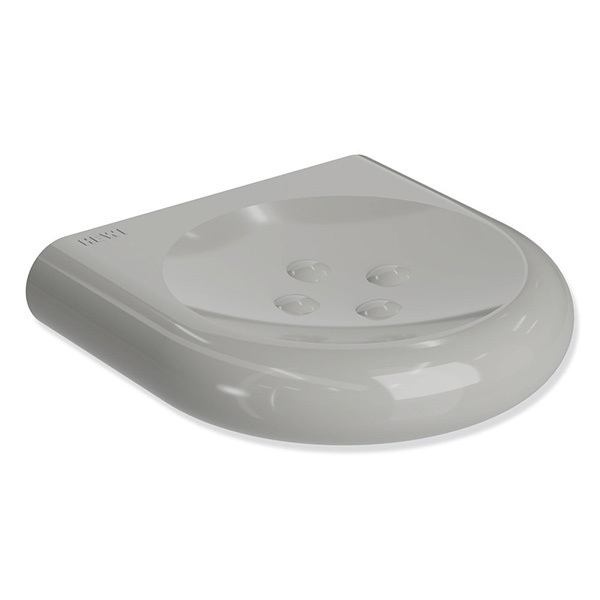 HEWI Soap Dish Small without Drain Hole Stone Grey