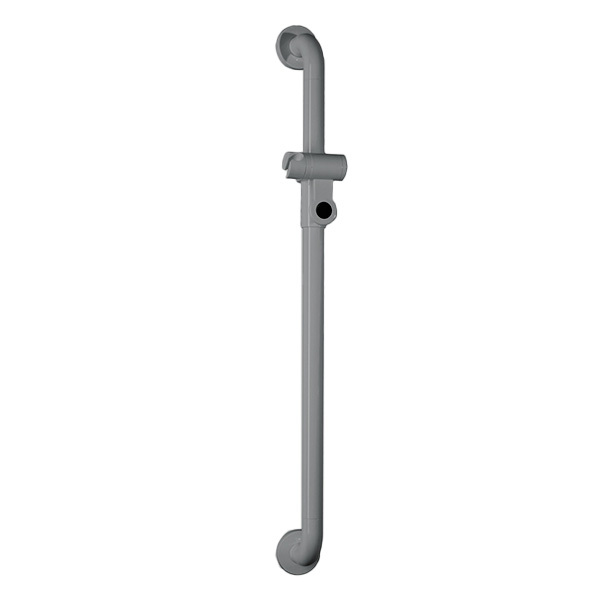 HEWI Shower Head Rail with Nozzle, A=900, BM211.2 Stone Grey