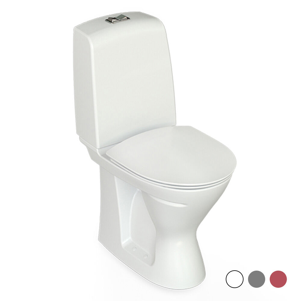 Ifo Machine Ifo Spira 6261 Toilet with Ifo Double Flap Seat - Ifo Kolo Pressalit
