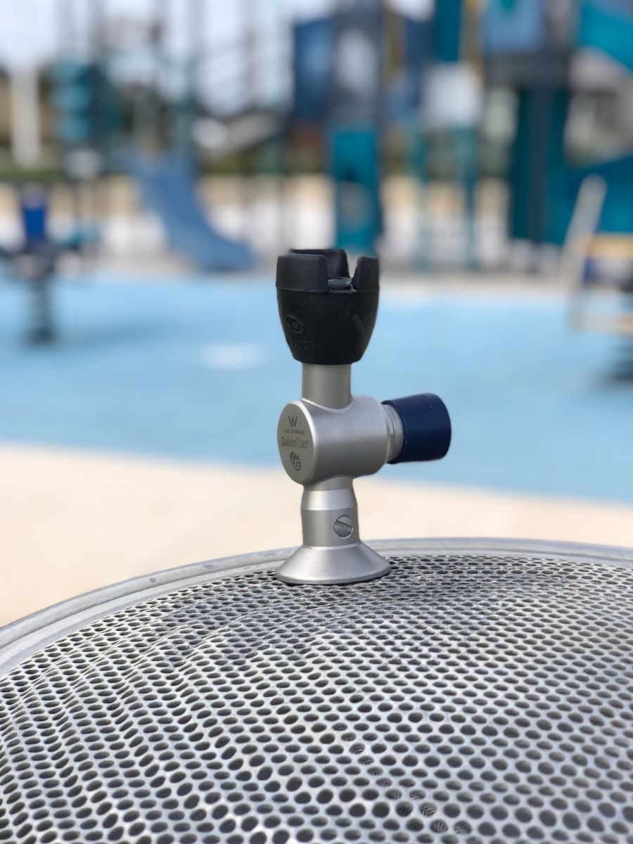 Lead free GalvinClear® Ezy-Drink® Drinking Bubbler at Bramston Park Public Playground in Perth