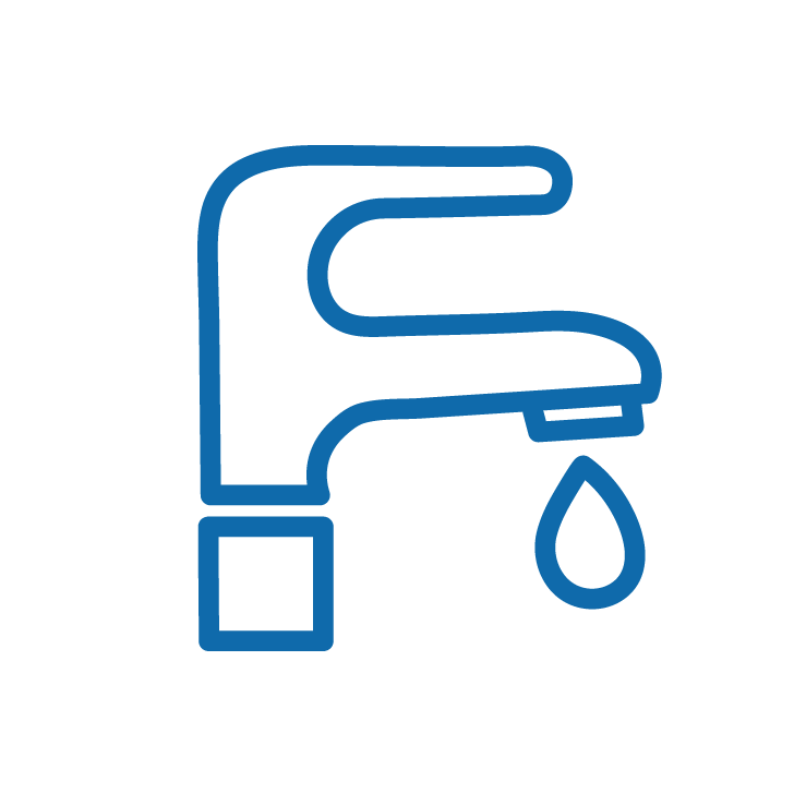 Tap Icon Representing Water Efficient