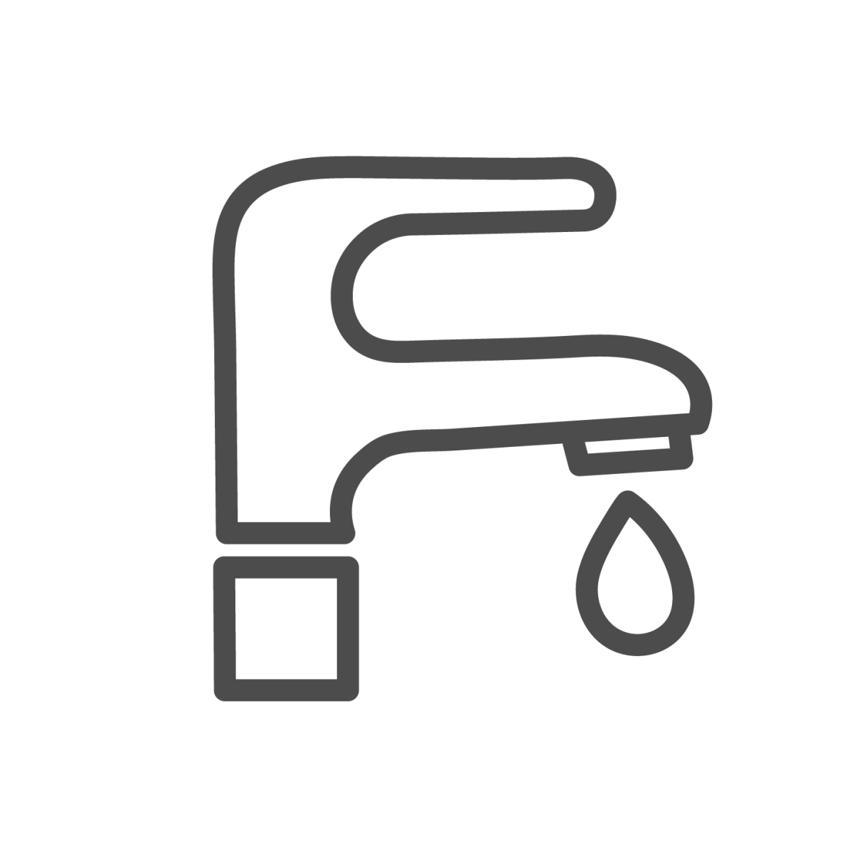 Tap Icon Representing Water Efficient