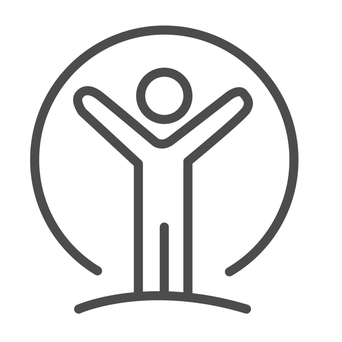 Person icon representing Holistic Wellbeing