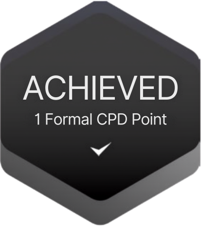 Formal CPD Points Badge