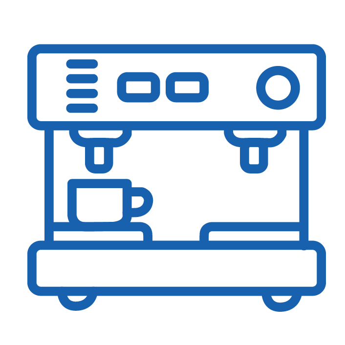 825 Litres of Coffee / Month Icon