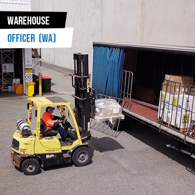 Available Role: Warehouse Officer (WA) Click to find out more.