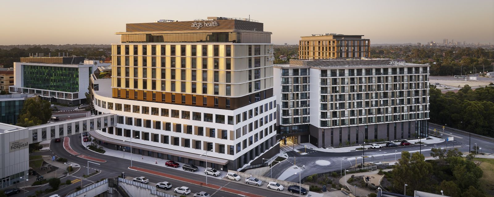 Aegis Health Clinic at Murdoch Health & Knowledge Precinct in Western Australia featuring Galvin tapware & bathroom fixtures, designed for hygiene, water efficiency, and durability.
