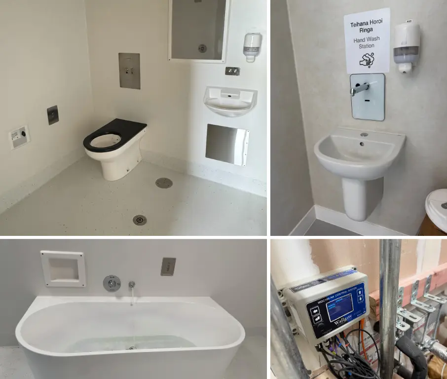 Galvin products installed in Ngā Wai Ngāro Mental Health Unit, Palmerston North Hospital NZ