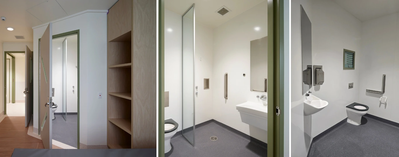 Galvin products installed in The Alfred IPU/ICA/LDU Psychiatric Ward (VIC)