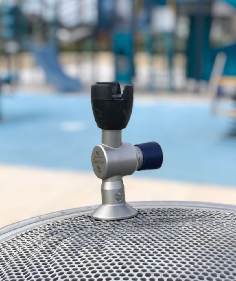 Lead free GalvinClear® Ezy-Drink® Drinking Bubbler at Bramston Park Public Playground in Perth