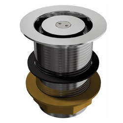 GalvinCare® CP-BS Security Basin Waste with Brass Backnut & Washer 40x80mm