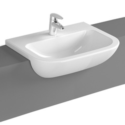 GalvinAssist® 550mm Semi Recessed Basin without Overflow 1TH