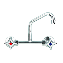 Exposed Assembly CP-BS Sink Set Back Entry Adjust with 150 Spout & Aerated