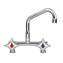 Exposed Assembly CP-BS Sink Set Side/Bottom Entry Fixed with 150 Spout & Aerated