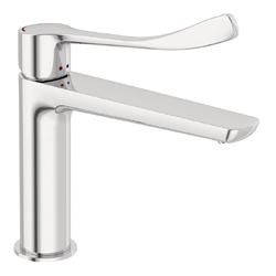 GalvinAssist® CP Lead Safe™ Short Sink Mixer with Long Flared Handle H&C