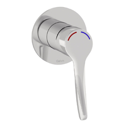 GalvinAssist® CP Lead Safe™ Shower Mixer Set with Short Flared Handle H&C