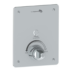 GalvinCare® CP-BS Lead Safe™ MH Ligature Resistant Electronic Concealed Ezy-Grip Shower Mixer