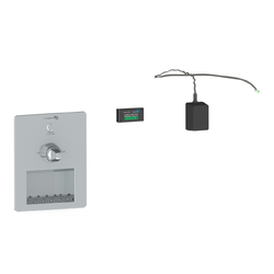 GalvinCare® Lead Safe™ Ligature Resistant Electronic Ducted Ezy-Grip Shower Mixer with Shower Mixer & Controller