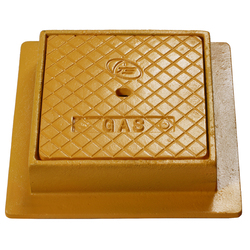 CI Meter Box (Gas) 250x250 - Yellow (Loose) 