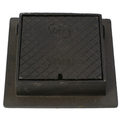 CI Meter Box (Sewer) 250x250 (Hinged) 