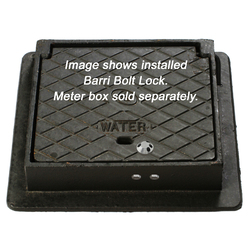 Extra for Barri Bolt Lock on 300x350 Hinged Meter Box