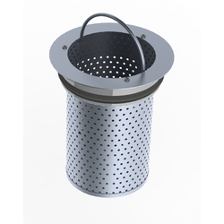 Stainless Steel Strainer Basket 100mm (190 Micron)
