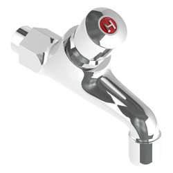 Ezy-Push® CP-BS Push Button Deluxe Bib Tap MI - Hot 