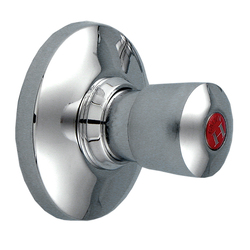Ezy-Push Chrome Plated Brass Push Button Standard Wall Top Assembly - Hot