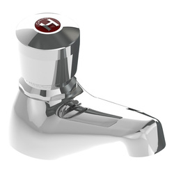 Ezy-Push® CP-BS Push Button Pillar Tap - Hot 