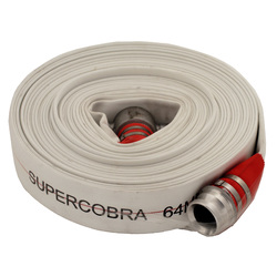 Fire Hose Non-Percolating Layflat with Alum Fittings 65 x 30m