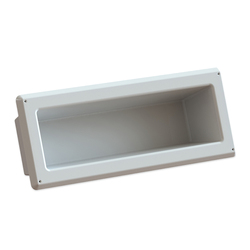 GalvinCare® MH Anti-Ligature Solid Surface Recessed Washroom Shelf 500 x 200 x 125