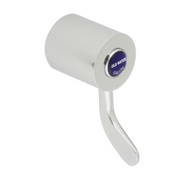 CliniLever® CP-BS 80mm Hospital Basin/WTA Handle & Button - Hot, Cold or Warm
